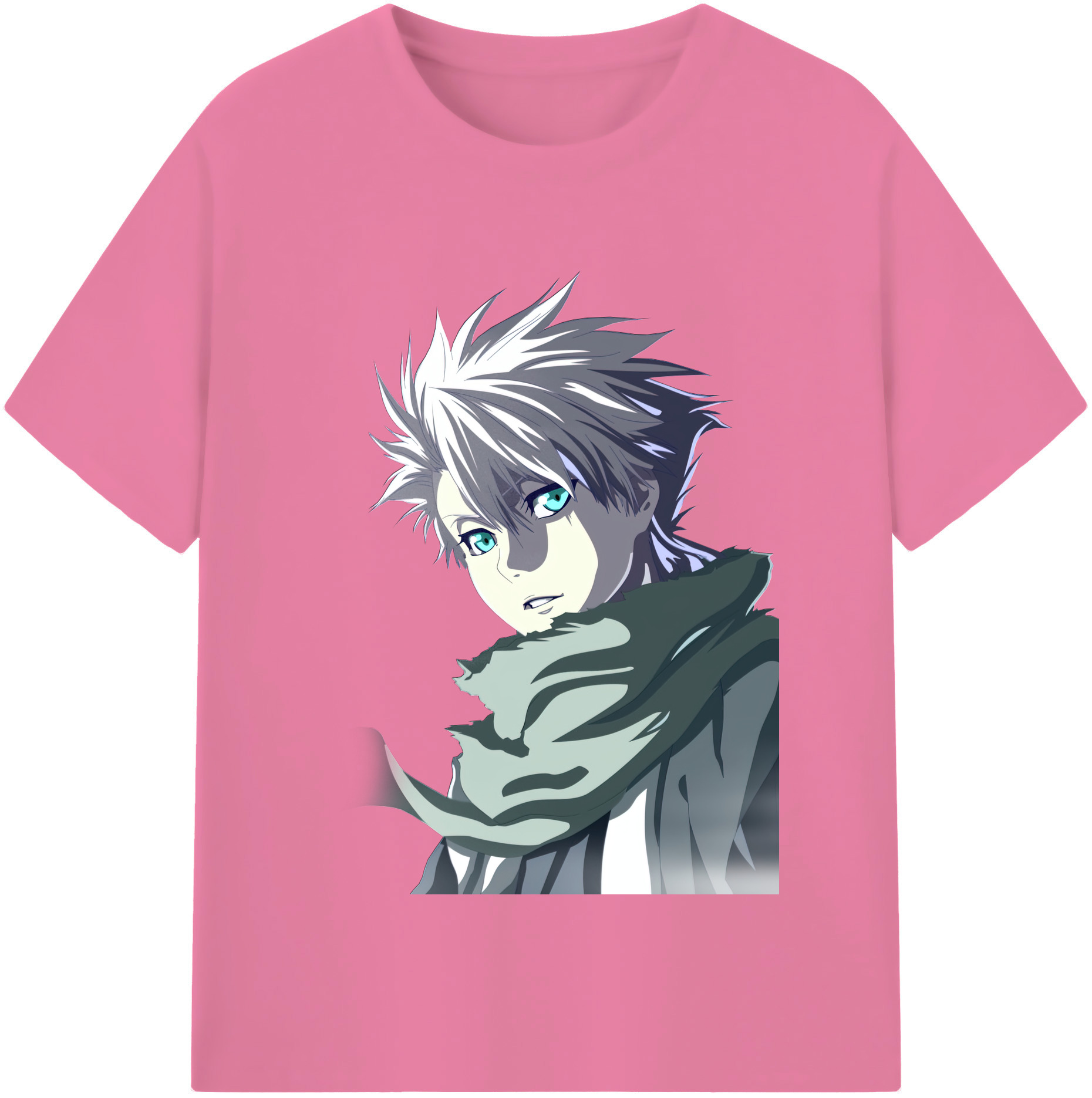 （画像用） ブリーチ 日番谷冬獅郎（ひつがや とうしろう） BLEACH Hitsugaya Toushirou 綿100％半袖Tシャツ（フロントプリント）
